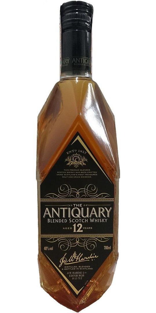 THE ANTIQUARY BLENDED SCHOTCH WHISKY AGED 12 YEARS  70cl