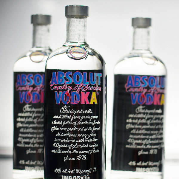 ABSOLUT VODKA  ANDY WHARHOL 70 CL